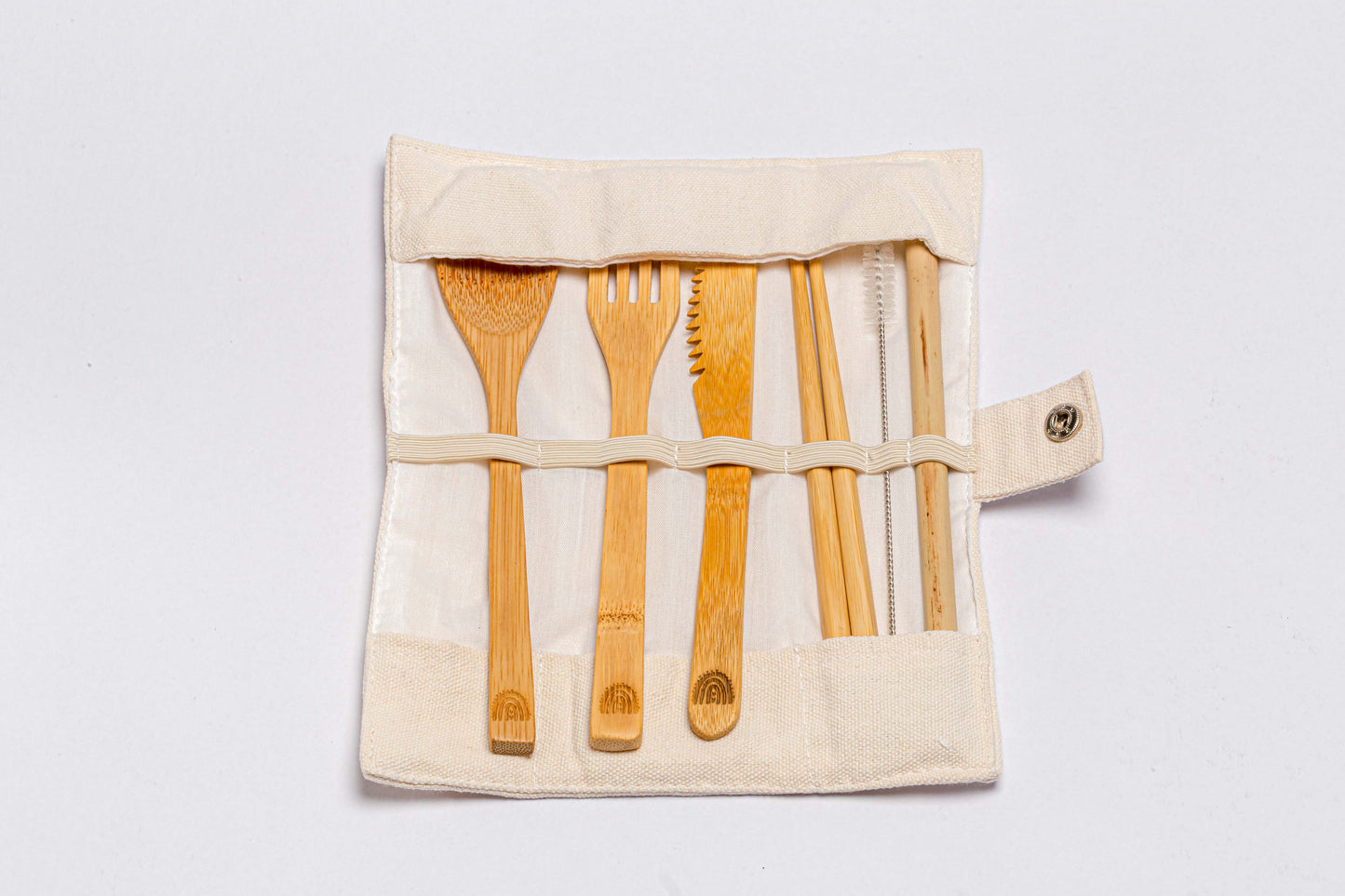 Reusable Bamboo Cutlery Set